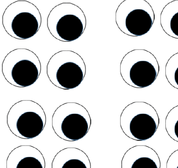 Mash > Infants > Printable eyes for art activities